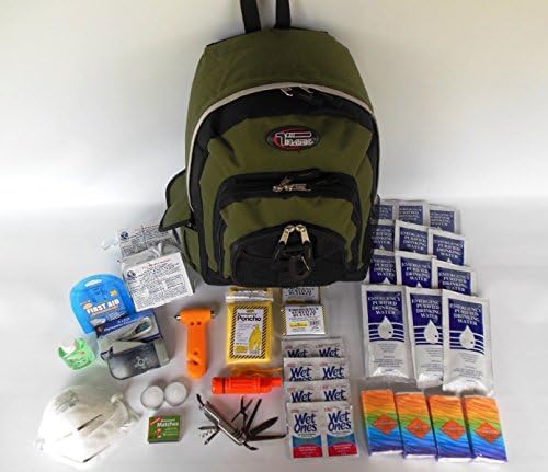 3 Day Emergency Survival Kit 2 Persons Disaster EarthQuake Zombie2 Bug out Bag