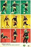 Review 1art1 GmbH  / Posters: Bob Marley Poster - Football (36 x 24 inches)