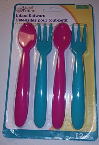 Infant Flatware 6 Forks and 6 Spoons