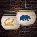 California Golden Bears 18 Inch Rice Paper Lamp NCAA College Athletics Fan Shop Sports Team Merchandise