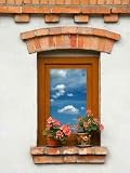 Window - 18"H x 14"W - Peel and Stick Wall Decal by Wallmonkeys