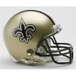 New Orleans Saints Miniature Replica NFL Helmet w/Z2B Mask New Orleans Saints Miniature Replica NFL Helmet w/Z2B Mask