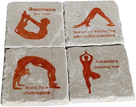 YogaCoaster in Parvati Pumpkin (Set of 4)
