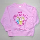 Disney(ディズニー）プリンセス裏起毛トレーナー（ピンク） [Baby Product]