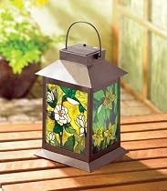 Solar Powered Hummingbird Lantern