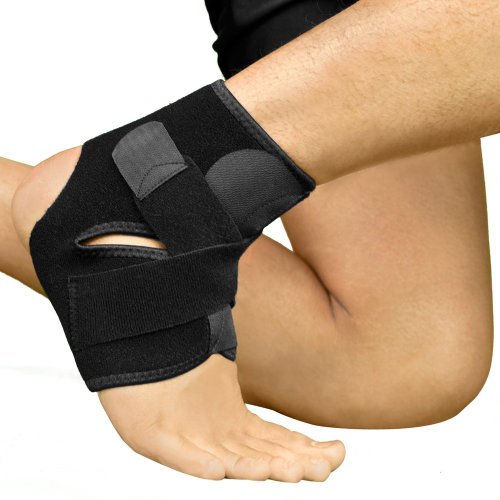 Alayna Breathable Neoprene Ankle Support, One Size, Black