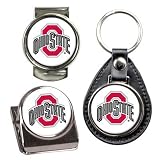 NCAA 3 Piece Key Chain, Money Clip and Magnet Clip Set Team: Ohio State