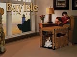 Midwest Bay Isle Wicker-Style Dog Crate, Small