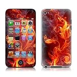 iPod Touch第4世代用スキンシール【Flower Of Fire】