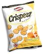 Tastemorr Snacks Crispeez Oven Baked Rice Snacks, Cheddar Cheese Flavor, 6.06-Ounce Bags (Pack of 8)