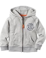 Carter's Baby Boys' Track Hoodie-Heather