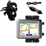 Garmin Nuvi 260 Auto Vent Holder with Car Charger - Uses Gomadic TipExchange