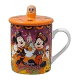 ディズニーハロウィーン2015 ミッキーマウス ミニーマウス マグ(フタ付き) キャップ付きマグ マグカップ かぼちゃ おばけ 食器【東京ディズニーランド限定】ハロウィン