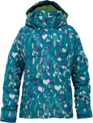 Burton Kinder Snowboardjacke GIRLS MELODY, galaxy wild rumpus, Gr. 140 (M), 253683 Preisvergleich