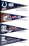 4 Indianapolis Colts 2006 Super Bowl XLI Champions Pennants