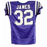Mounted Memories Indianapolis Colts Edgerrin James Signed Jersey