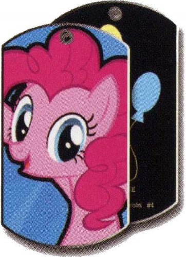 2013 MY LITTLE PONY DOG TAGS - #4 - Pinkie Pie