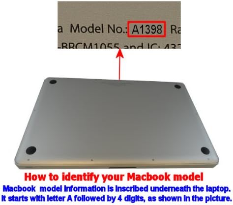 USTCover 2-in-1 Aqua Hard Shell Case Cover for Macbook Pro 15-Inch A1398 with Retina Display and Keyboard Cover (LATEST VERSION / No DVD Drive / Release June 2012) (A1398 Aqua)