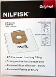 Nilfisk - 1470286500 - 4 sacs Aspirateur Hygien - Extreme X100 - X150
