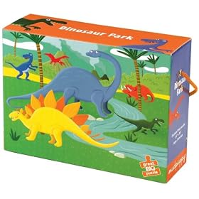 Mudpuppy Dinosaur Park Floor Puzzle