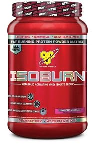 BSN ISOBURN Protein Powder - Strawberry 1.32 Pound