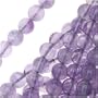 Amethyst Gemstone Beads 4mm Round Purple 14 Inches