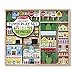 Melissa & Doug Wooden Town Play Set With Storage Tray (32 pcs)