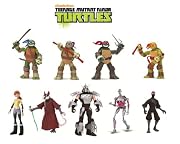 Teenage Mutant Ninja Turtles 9-Pack Basic Figure Bundle