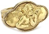 The Vatican Library Collection Gold Stretch Angel Cloud Ring