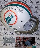 Bob GrieseAutographed/Hand Signed Miami Dolphins Throwback Full Size Helmet
