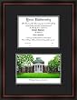 University of Delaware Diplomate Diploma Frame & Lithograph