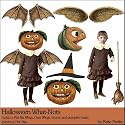 Digital Scrapbooking Elements - Halloween What Nots