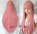 Taobaopit Vocaloid Long Cosplay Luka Party Pink Straight Wig 100cm