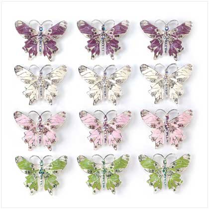 Crystal Fantasy Butterfly Pins