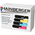 4x Toner f�r Epson C1100 S050187-90 1xBK 1x C,M,Y Rainbow-Kit je 4.000 S., kompatibel zu S050187-90 . Geeignet f�r Epson Aculaser C 1100 C 1100 N CX 11 N CX 11 NF CX 11 NFC