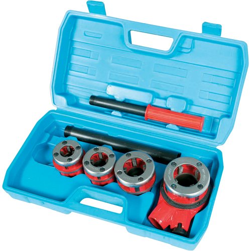 Silverline 868556 Rohr Gewindeschneidsatz, 13, 19, 25 & 32 mm