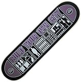 City Blueprints Skateboard Deck - 8.0 in. x 32.0 in. - Steel