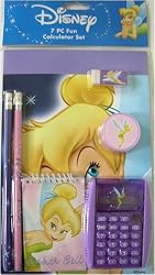 Princess Tinkerbell Tinker Bell 7 pcs Study kit / STationery