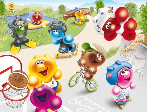 Ravensburger 15820 - Gelini: Fitness - 1000 Teile Puzzle