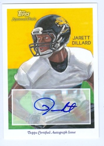 Jarett Dillard Autographed/Hand Signed Football Card (Jacksonville Jaguars) 2009 Topps National Chic