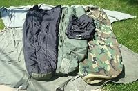 Military Modular Sleep System 4 Piece with Goretex Bivy Cover and Carry Sack