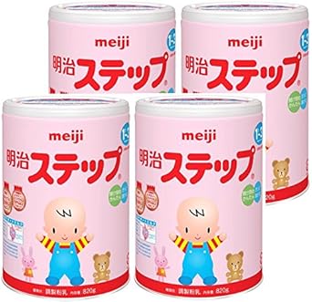 【クリックでお店のこの商品のページへ】明治ステップ 820g×4缶パック (景品付き)： 食品・飲料・お酒 通販