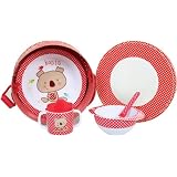 Baby Feeding Dinnerware Set. Plate, Bowl,Cup and Spoon. Koala Collection