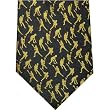 Gold Players Lacrosse Tie - 100% Silk