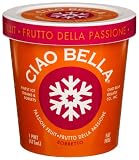 Ciao Bella Passion Fruit Sorbetto, 16-Ounce Cup (Pack of 4)