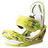 Flux RK30 Men's 2012 Snowboard Bindings Luminous Yellow Size L