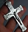 Large St Benedict Pectoral Cross Crucifix Medal