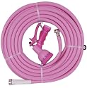 Bond 6928 Pink 50-Foot Medium Duty Garden Hose With Free 9 Pattern Nozzle