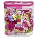 Mega Bloks 70 pc Pink Building Blocks Bag