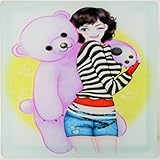 ガラスブロック 花瓶 インテリア雑貨ブックエンド貯金箱絵画芸術品のガラスブロック花瓶gb18280